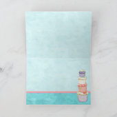 Zo Veel Cupcakes!  Notitiekaart voor op maat gemaa (Binnen)