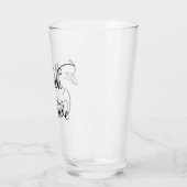 Zo Veel Dankbaarheid Modern Schrift Eenvoudige Typ Glas (Links)