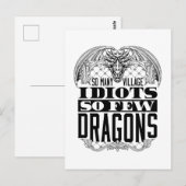 Zo veel dorpelijke isoden, zo weinig trekkers briefkaart (Voorkant / Achterkant)