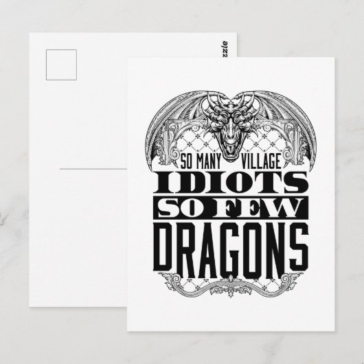 Zo veel dorpelijke isoden, zo weinig trekkers briefkaart (Voorkant / Achterkant)