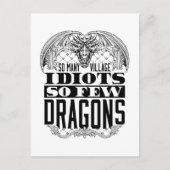 Zo veel dorpelijke isoden, zo weinig trekkers briefkaart (Voorkant)