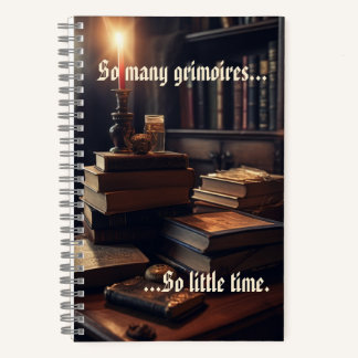 Zo veel Grimoires Wizard, Wiccan Notitieboek