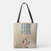 ZO VEEL HOGE VIJF TOTE BAG (Achterkant)