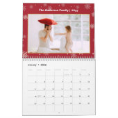 Zo veel Joy Funny kerstfamilie Foto Kalender (Jan 2026)