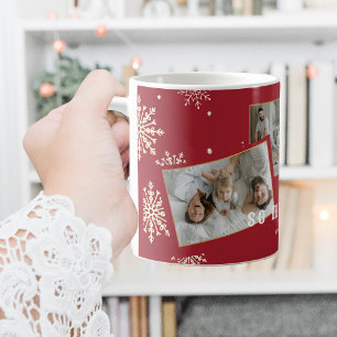 Zo veel Joy Funny kerstfamilie Foto Koffiemok