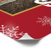 Zo veel Joy Funny kerstfamilie Foto Perfect Poster (Hoek)