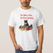 Zo veel katten t-shirt (Voorkant)