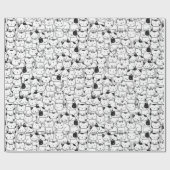 Zo veel kattenpatroonpapier cadeaupapier (Vlak)