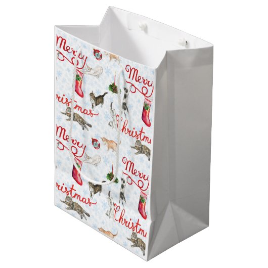 Zo Veel Kittens Medium Cadeauzakje (Voorkant Gekanteld)
