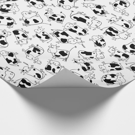 Zo veel koeien die papier pakken (Hoek)