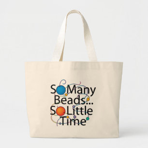 Zo veel kralen nieuw grote tote bag