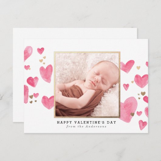 Zo veel liefde feestdagenkaart (Voorkant / Achterkant)