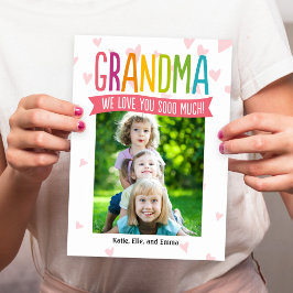 Zo Veel Liefde Moederdag Fotokaart Voor Oma Kaart
