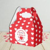 Zo veel liefdesBaby shower Bedankdoosjes