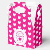 Zo veel liefdesBaby shower Bedankdoosjes (Geopend)