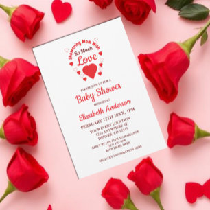 Zo veel liefdesBaby shower Kaart