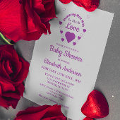 Zo veel liefdesBaby shower Kaart