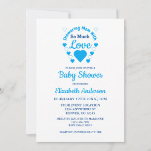 Zo veel liefdesBaby shower Kaart