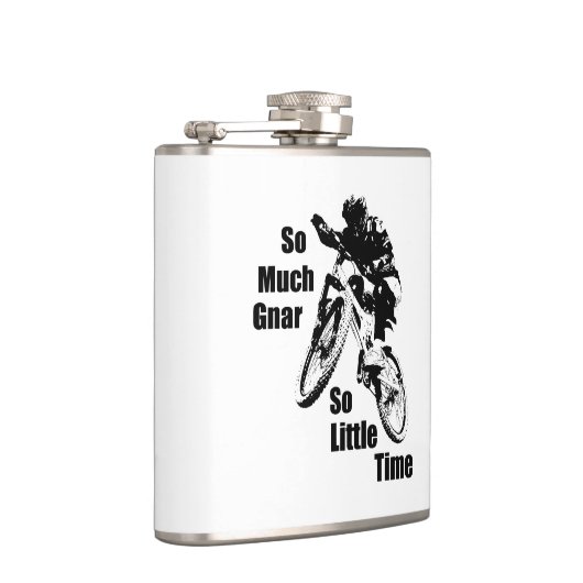 Zo veel nar, zo kleine time bergbekke heupfles (Rechts)