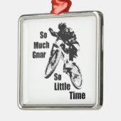 Zo veel nar, zo kleine time bergbekke metalen ornament (Links)