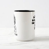 Zo veel nar, zo kleine time bergbekke tweekleurige koffiemok (Center)