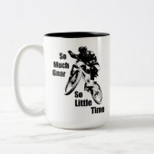 Zo veel nar, zo kleine time bergbekke tweekleurige koffiemok (Links)