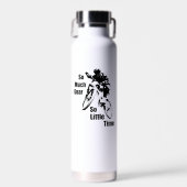 Zo veel nar, zo kleine time bergbekke waterfles (Voorkant)