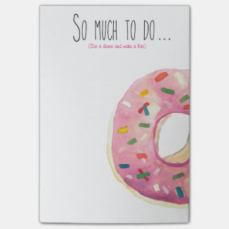 Zo veel om te doen... post-it® notes
