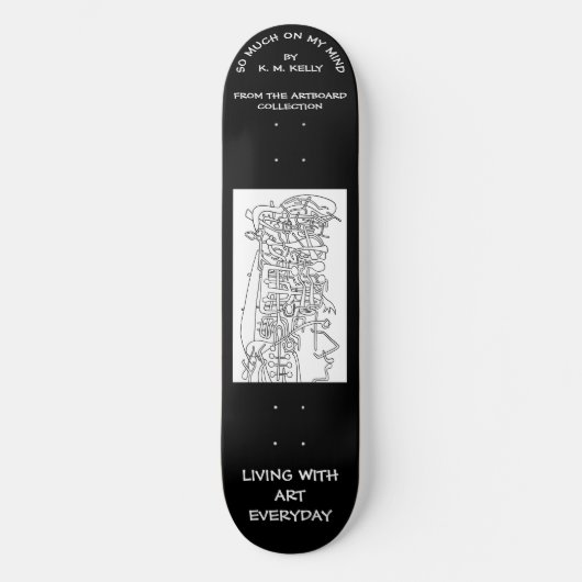 ZO VEEL OP MIJN MIJN KIND - Skateboard (Voorkant)