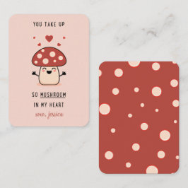 Zo veel ruimte in mijn hart Kids Valentijnsdag Notitiekaartje