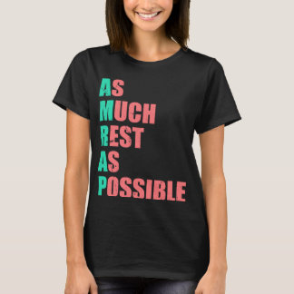 Zo veel rust mogelijk AMRAP Trendy 3 T-shirt