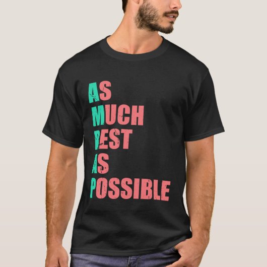 Zo veel rust mogelijk AMRAP Trendy 3 T-shirt (Voorkant)