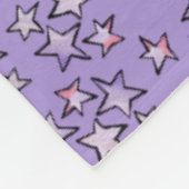 Zo Veel Sterren Fleece Deken (Hoek)