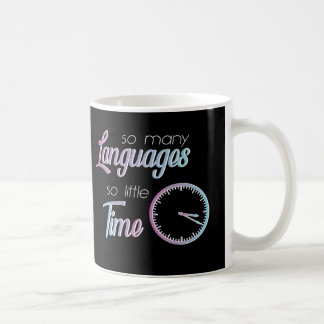 Zo veel talen zo weinig tijd koffiemok