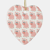 Zo veel varkens keramisch ornament (Rechts)