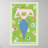 Zo veel woorden, leedvrouw poster (Voorkant)