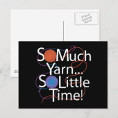 Zo veel Yarn Briefkaart (Voorkant / Achterkant)