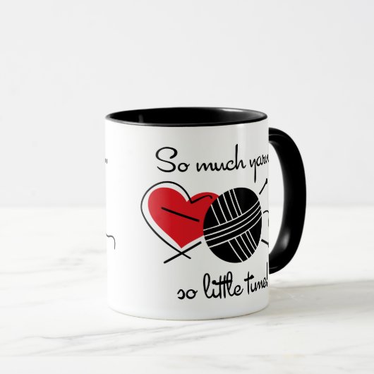 Zo veel Yarn Mok (Voorkant rechts)