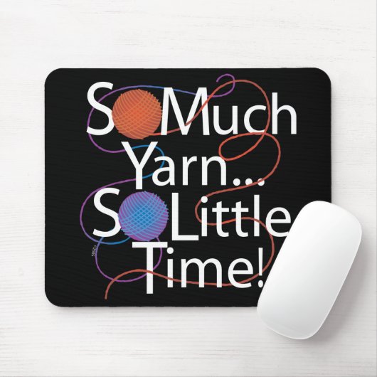 Zo veel Yarn Muismat (Met muis)