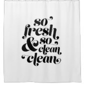 Zo verfrist en zo schoon douchereilijn douchegordijn (Voorkant)