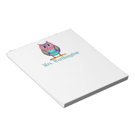 Zo verkuilt de Notiepad van de knollen Notitieblok (Schuin)