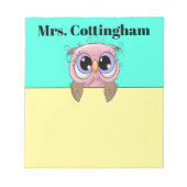 Zo verkuilt de Notiepad van de knollen Notitieblok (Voorkant)