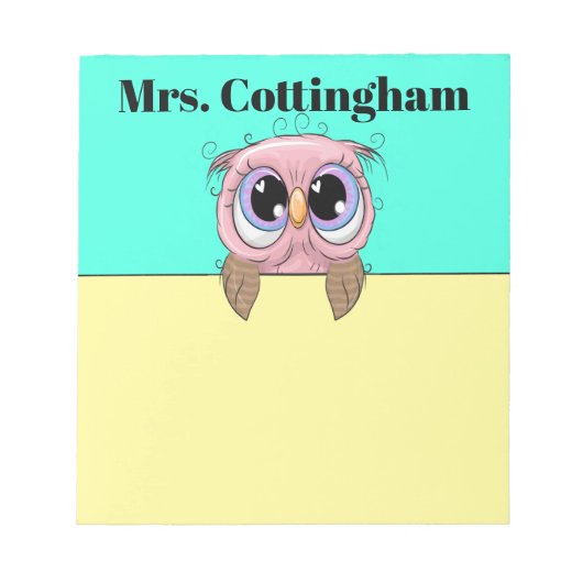 Zo verkuilt de Notiepad van de knollen Notitieblok (Voorkant)