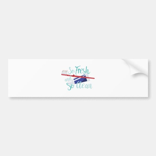 Zo vers bumpersticker (Voorkant)