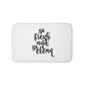 Zo vers en zo schoon Bathmat Badmat (Voorkant)