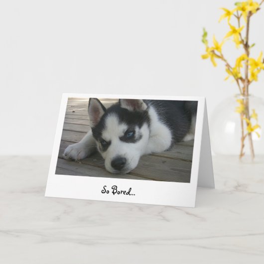 Zo verveeld kaart (Gele Bloem)