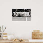 Zo verveeld... poster (Keuken)