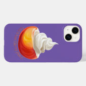 Zo vind ik mijn perzik Case-Mate iPhone case (Achterkant (horizontaal))