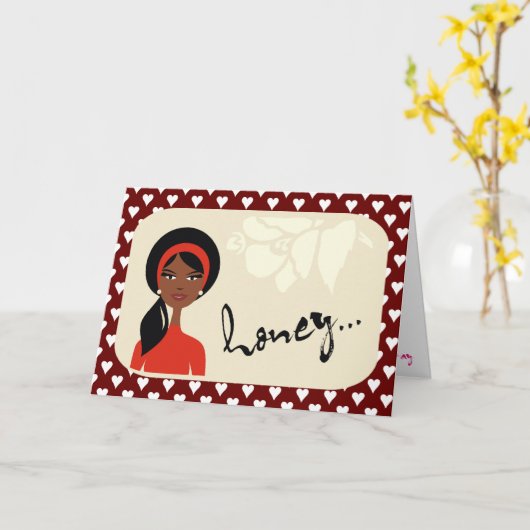 ZO VLIEG AFRIKAANS-AMERIKAANS-MOEDERDAG-KAART KAART (Gele Bloem)