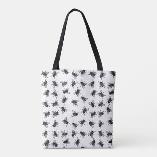 Zo vliegen tote bag (Achterkant)